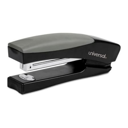 Universal Universal Stand-up Full Strip Stapler, 20-Sheet Capacity, Black/Gray UNV43148***